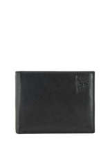 Portefeuille Cuir Guess Noir new beaumont 2645LEA2