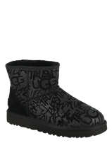 Classic mini sparkle graffiti-UGG