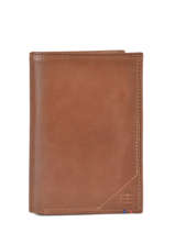 Portefeuille Mykonos Cuir Serge blanco Marron mykonos MYT21019