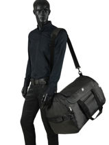 Sac De Voyage Road Trip Serge blanco Noir road trip RTR14023-vue-porte