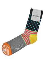 Chaussettes stripes dots-HAPPY SOCKS-vue-porte