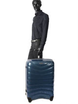 Valise Rigide Firelite Samsonite Noir firelite U72903-vue-porte