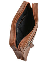 Pochette De Voyage Soft Hexagona Marron soft 227464-vue-porte