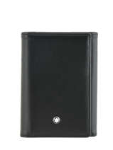 Portefeuille Meisterst�ck 9cc Cuir Montblanc Noir meisterst�ck 114536