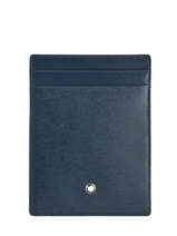 Porte-cartes Meisterst�ck 4cc Cuir Montblanc Bleu meisterst�ck 118311