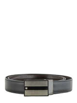 Ceinture Homme R�glable Cuir Montblanc Noir belts 114385