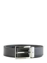 Ceinture Homme R�glable Cuir Montblanc Noir belts 114435