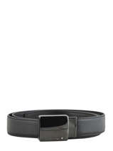 Ceinture Homme R�glable Cuir Montblanc Noir belts 116705