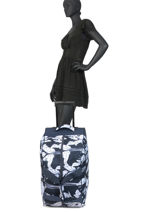Sac De Voyage � Roulettes Feel It All Roxy Noir luggage RJBL3194-vue-porte