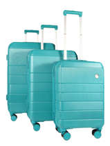 Lot De Valise Lisbon Travel Bleu lisbon 18807LOT