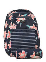 Sac � Dos Avec Trousse Offerte Roxy Bleu back to school RJBP3952