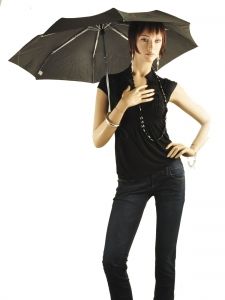 Parapluie Isotoner Noir homme 9379-vue-porte