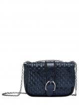 Longchamp Amazone matelass� craquel� Besaces Vert
