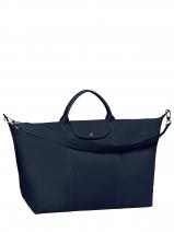 Longchamp Le pliage cuir Sacs de voyage Bleu