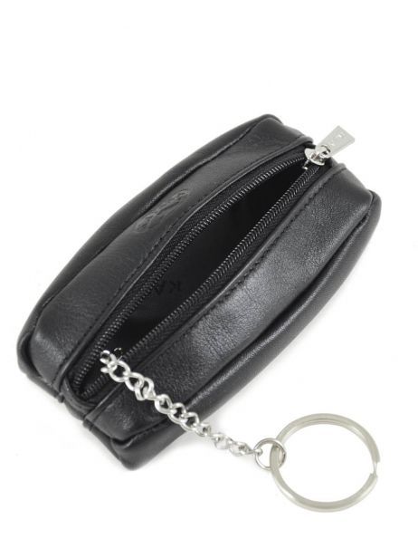 Porte-monnaie Cuir Katana Noir daisy 553095 vue secondaire 3