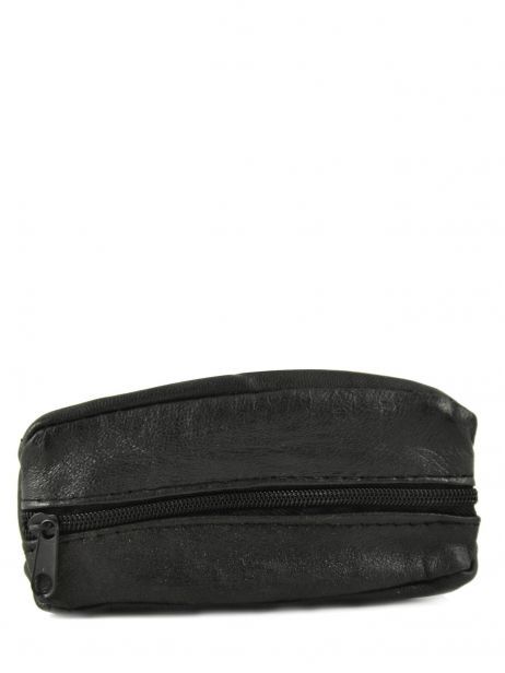 Porte-monnaie Cuir Petit prix cuir Noir basic 0085