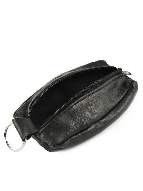 Porte-monnaie Cuir Petit prix cuir Noir basic 0085 vue secondaire 2