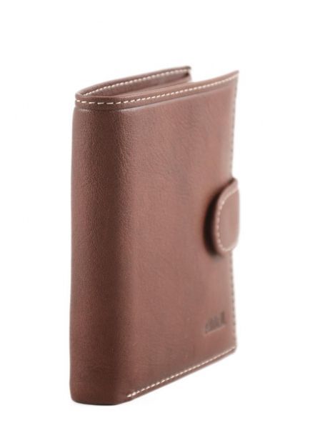 Porte-monnaie Cuir Petit prix cuir Marron elegance SA903 vue secondaire 1