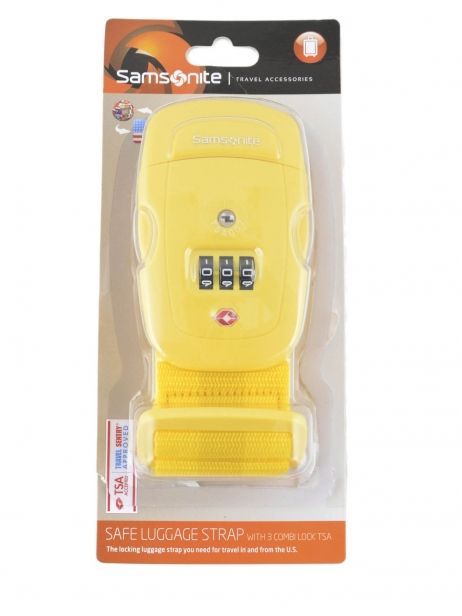 Sangle à Bagage Samsonite Jaune accessoires U23009