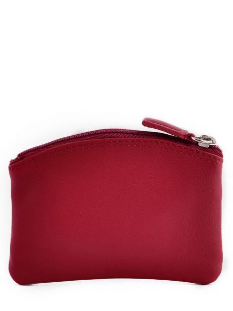 Porte-monnaie Cuir Petit prix cuir Rouge supreme 0FA207 vue secondaire 2
