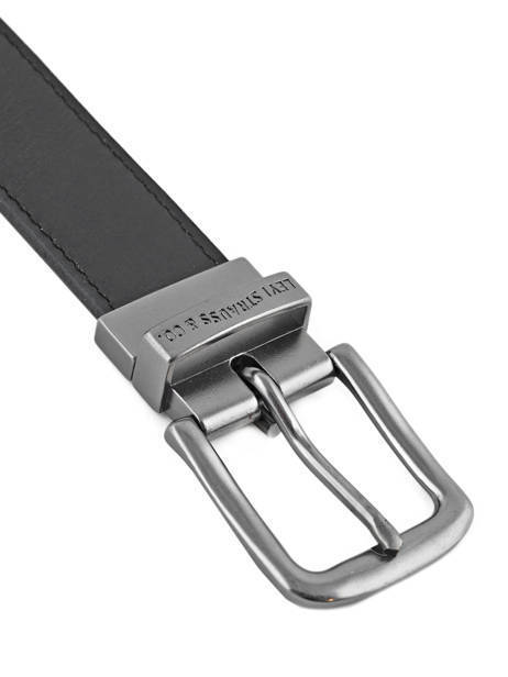 Ceinture Réversible Levi's Noir accessoires 225238 vue secondaire 1