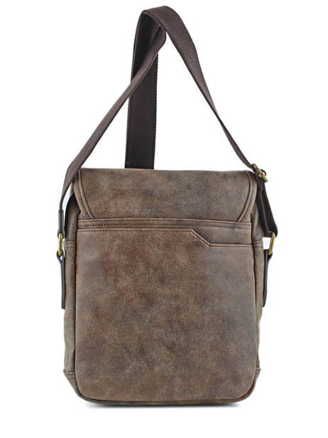 Crossbody Bag Serge blanco Brown meetic goal MEG13004 other view 5