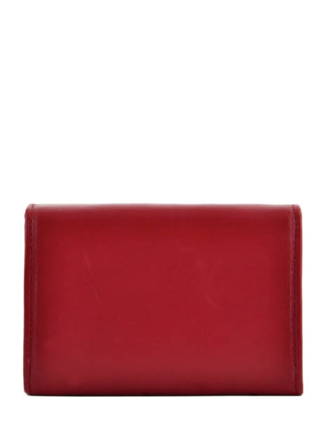 Porte-monnaie Cuir Katana Rouge daisy 553041 vue secondaire 2