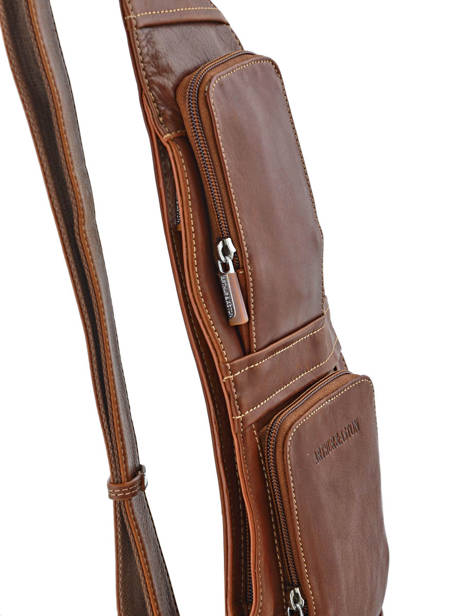 Sac Bandoulière Arthur et aston Marron jasper 1589-12 vue secondaire 1