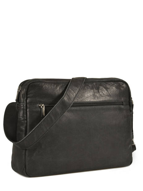 Sac Bandoulière Arthur et aston Noir pierre 1438-20 vue secondaire 3