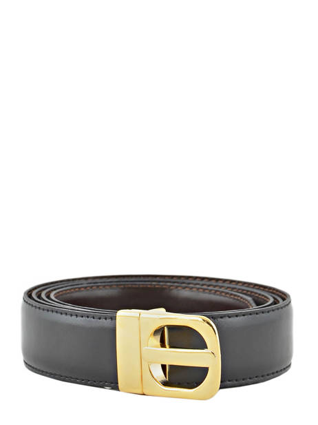 Ceinture Petit prix cuir Noir classic 003