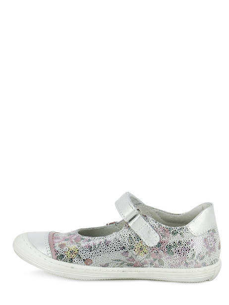 Ballerinas Bellamy Silver ballerines / babies LALY other view 2