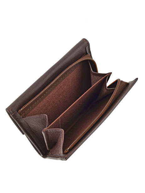 Porte-monnaie Cuir Etrier Gris blanco 600802 vue secondaire 3