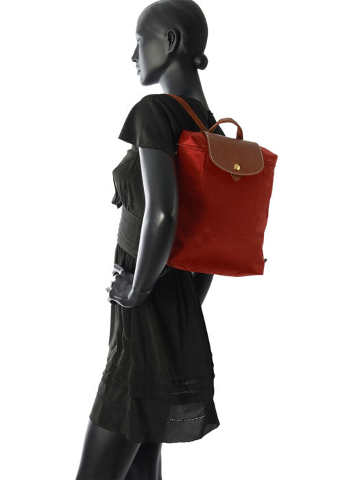 Longchamp Backpack Red