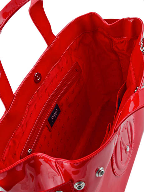 Sac Armani Jeans Vernice Lucida 00674 Rosso En Vente Au Meilleur Prix 1565