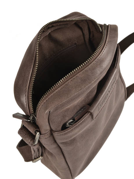 Pochette Homme Arthur et aston Noir pierre 1438-24 vue secondaire 4