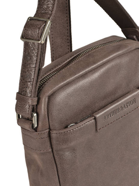 Pochette Homme Arthur et aston Noir pierre 1438-24 vue secondaire 1