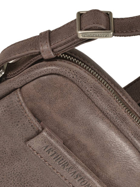 Pochette Homme Arthur et aston Noir pierre 1438-25 vue secondaire 1