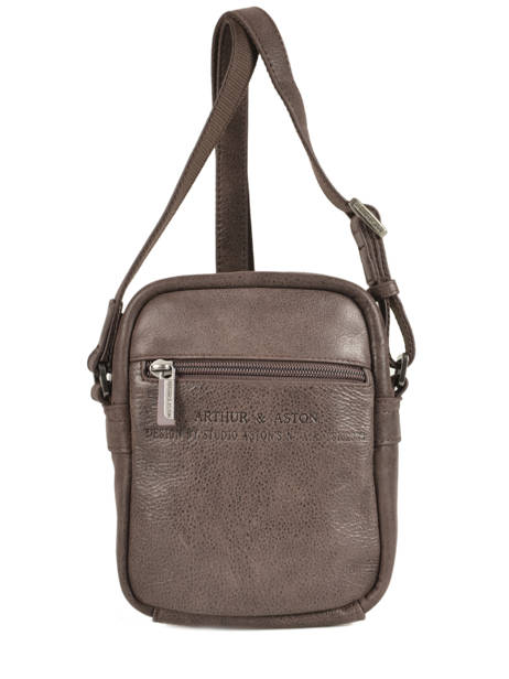 Pochette Homme Arthur et aston Noir pierre 1438-25 vue secondaire 3