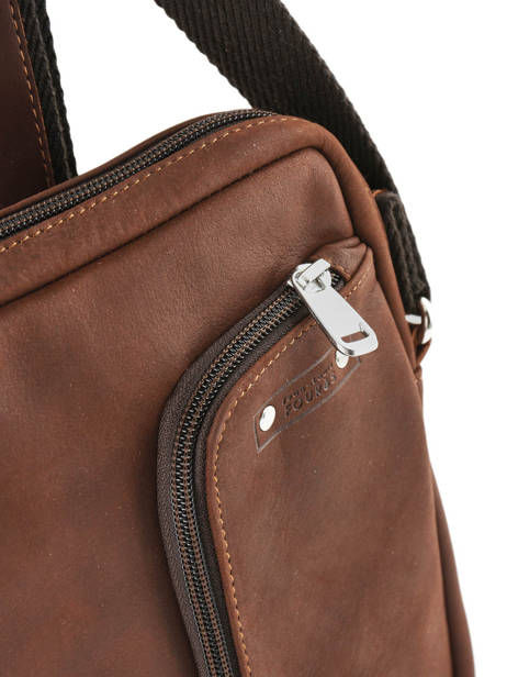 Sac Bandoulière Foures Marron baroudeur 9009 vue secondaire 1