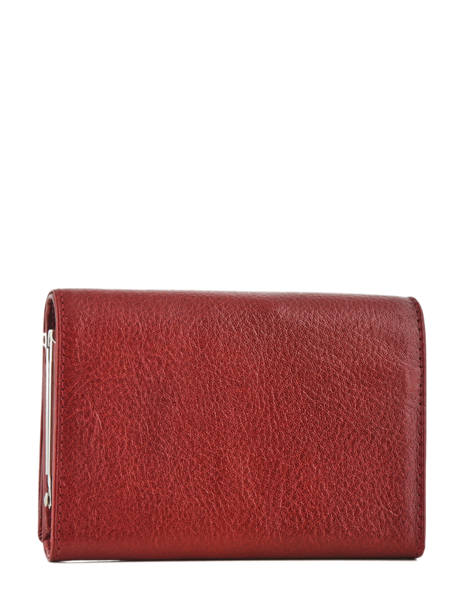 Porte-monnaie Cuir Hexagona Rouge republique 331092 vue secondaire 1