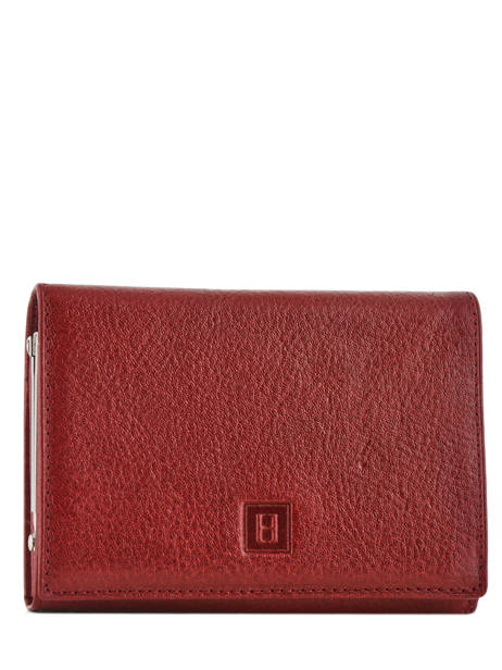 Porte-monnaie Cuir Hexagona Rouge republique 331092