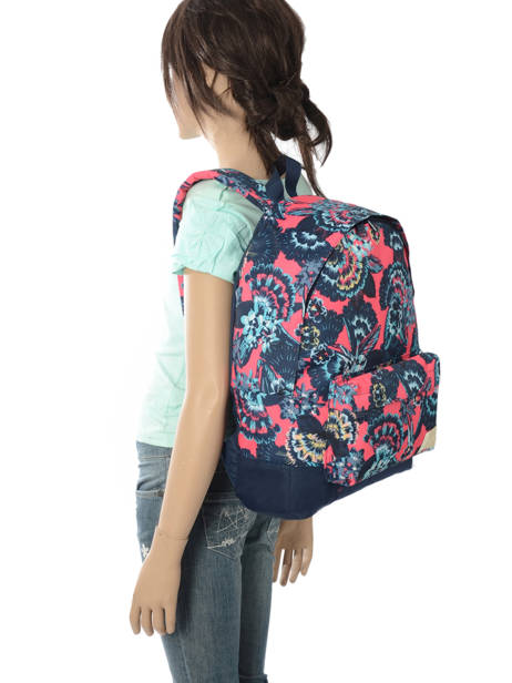 Sac à Dos 1 Compartiment Roxy Rose backpack RJBP3637 vue secondaire 2