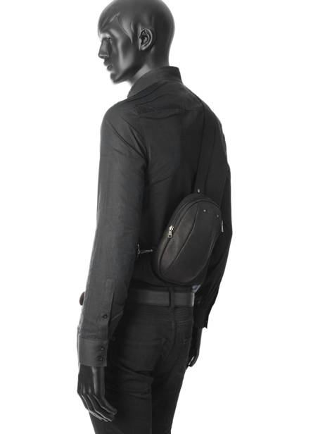 Sac Bandoulière 1 Compartiment Baroudeur Foures Noir baroudeur 9118 vue secondaire 2