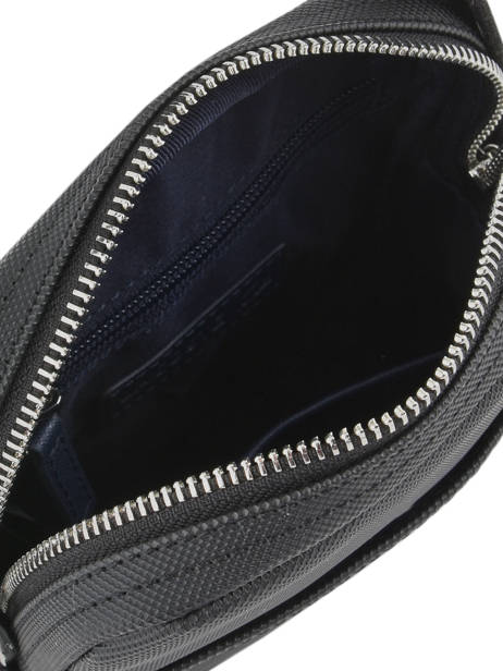 Sac Bandoulière Lacoste Noir men's classic NH2340HC vue secondaire 4