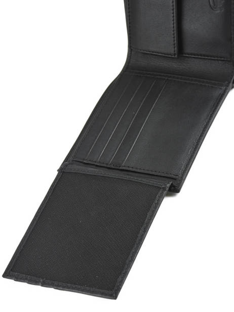 Wallet Leather Lacoste Black crocodile NH2323IL other view 3