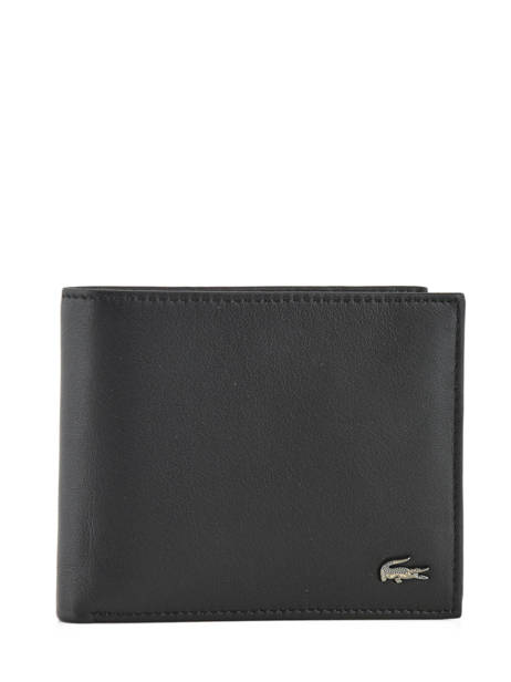 Wallet Leather Lacoste Black crocodile NH2323IL