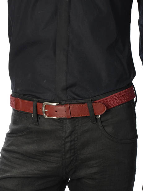 Ceinture Ajustable Katana Rouge atlanta C0018T vue secondaire 2