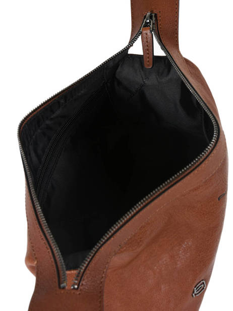 Trousse De Toilette Piquadro Marron vertu BY3851B3 vue secondaire 2