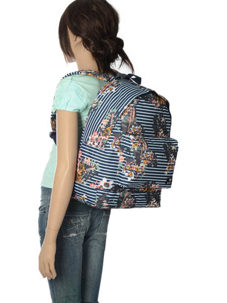 Sac à Dos 1 Compartiment Roxy Noir back to school RJBP3732 vue secondaire 2