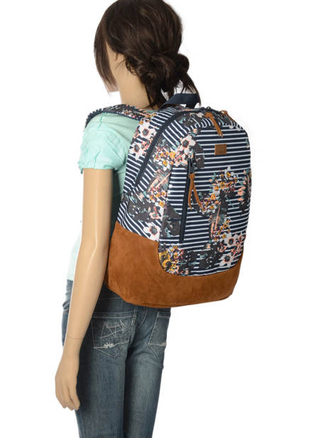 Sac à Dos 1 Compartiment Roxy Noir back to school RJBP3740 vue secondaire 2